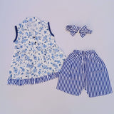 Frock with band & lining shorts