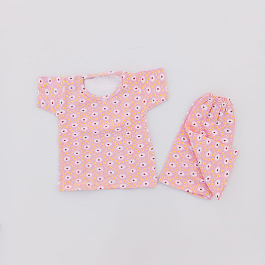 Nicker Shirt in Jersey Stuff - Half Bazoo Polka Dots Print