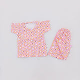 Nicker Shirt in Jersey Stuff - Half Bazoo Polka Dots Print