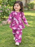 Frock Full Bazo & Trouser In Jersey Cotton Stuff ( Banyani stuff )