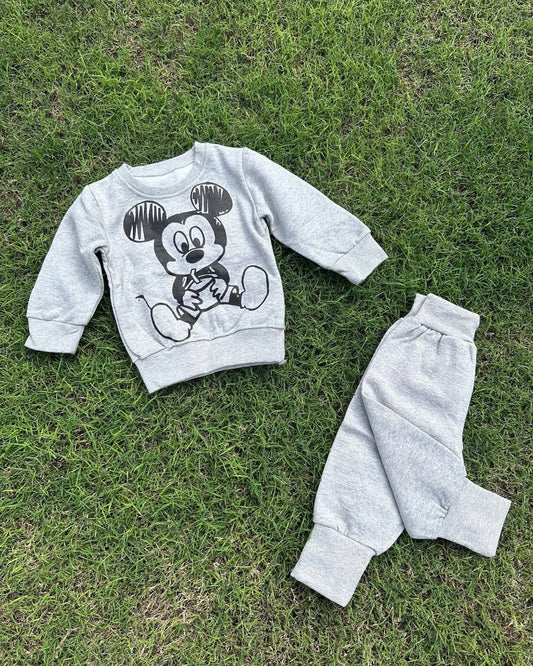 Sweat Shirt & Trouser Pair Winter Stuff Fleece 1 Year To six Years