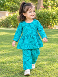 Full Bazo Frock & Trouser In Jersey Stuff ( Banyani stuff )