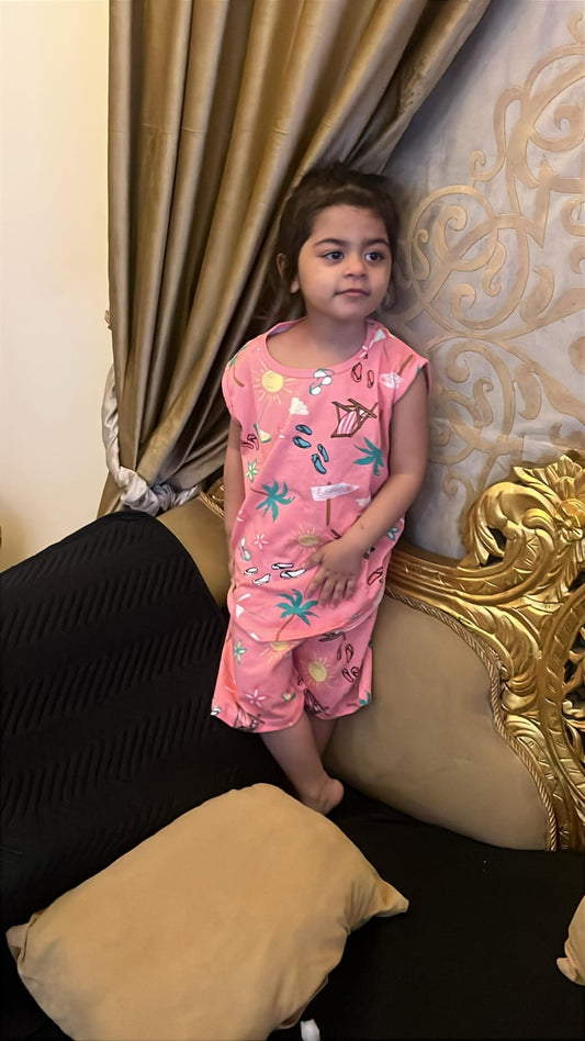 Nicker Shirt in Jersey Stuff Sando Style - Picnic Design