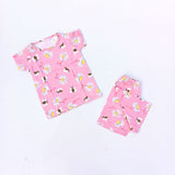 Nicker Shirt in Jersey Stuff - Half Bazoo Honey Bee Design