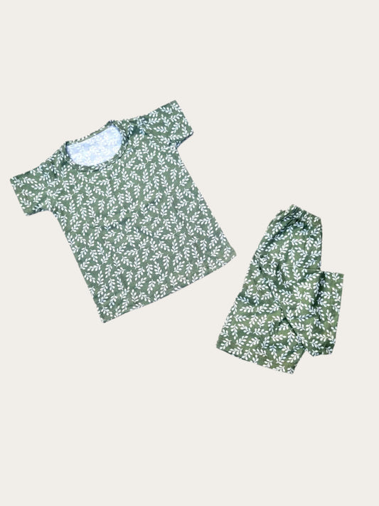 Nicker Shirt in Jersey Stuff - Boti print