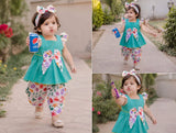 Frock with Band & Full Trouser
