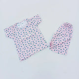 Nicker Shirt in Jersey Stuff - Pink Half Bazoo