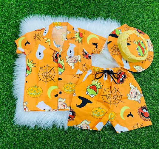 Nicker Shirt & Cap in Cotton Stuff