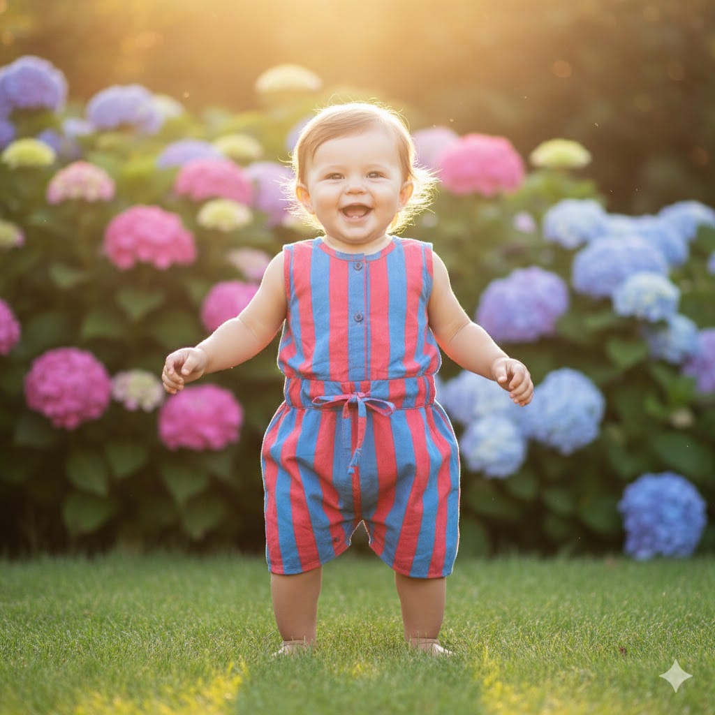 Jumpsuit / Slim Body Fit Suit Summer Stuff Soft Cotton Stuff Sando Style