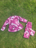 Frock Full Bazo  & Trouser In Jersey Cotton Stuff ( Banyani stuff )