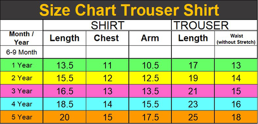 Sweat Shirt & Trouser Pair Winter Stuff Fleece 1 Year To six Year