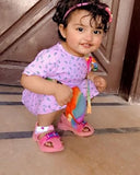 Nicker Shirt in Jersey Stuff - Pink Half Bazoo