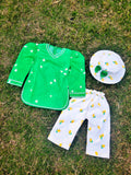Full Bazo Frock with Cap &  Trouser