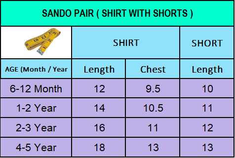Nicker Shirt in Jersey Stuff Sando Style  - Picnic Design