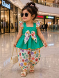 Frock with Band & Full Trouser