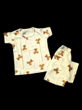 Nicker Shirt in Jersey Stuff in Teddy Bear Print