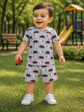 Nicker Shirt in Jersy Stuff Bear Print