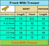 Frock with band & lining shorts